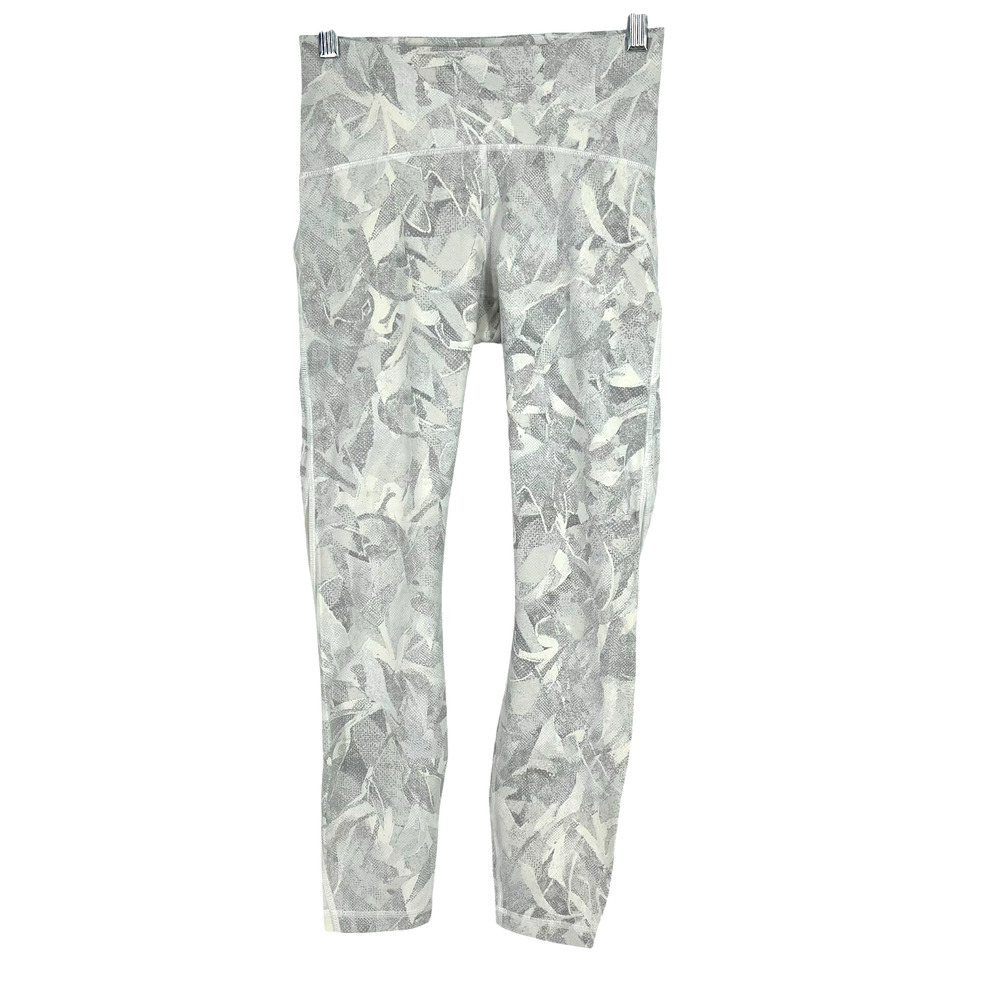 Lululemon Train Times 7/8‎ Pant 25" Jasmine White Size 4